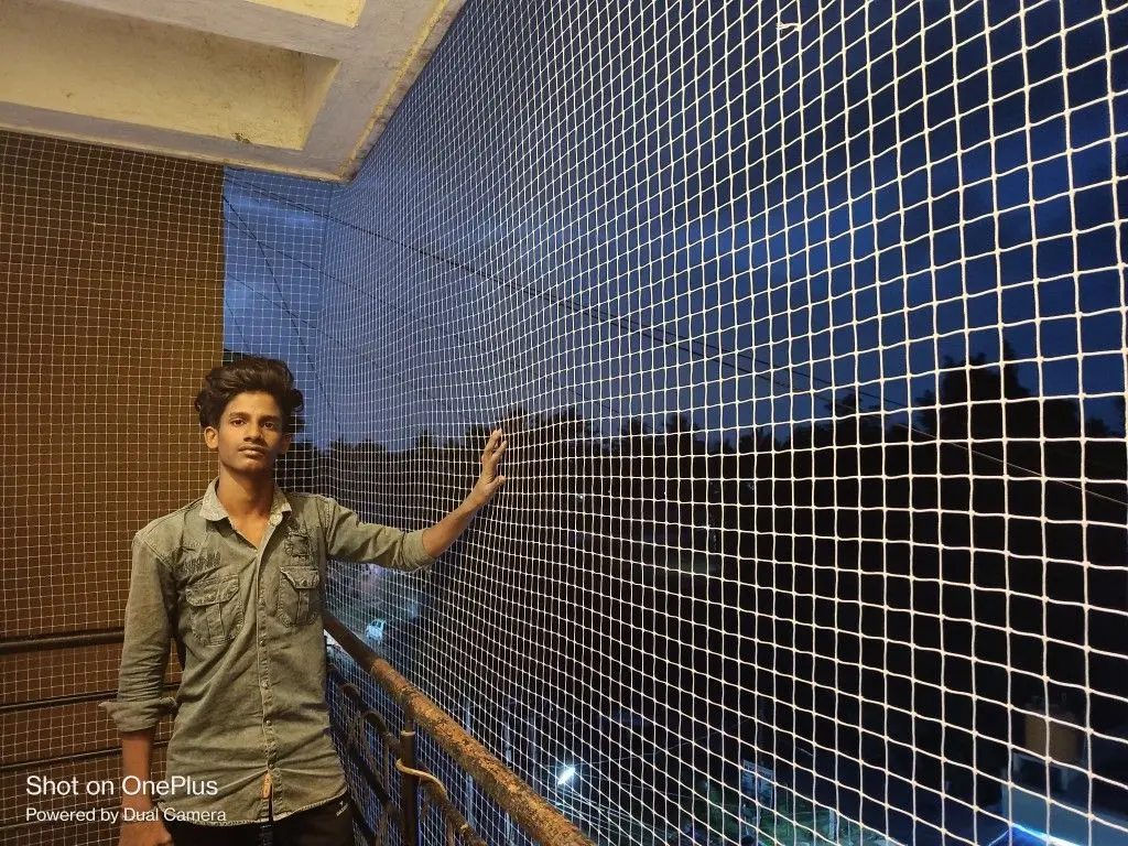 Children safety net installation Bangalore - Swathi Safety Nets
